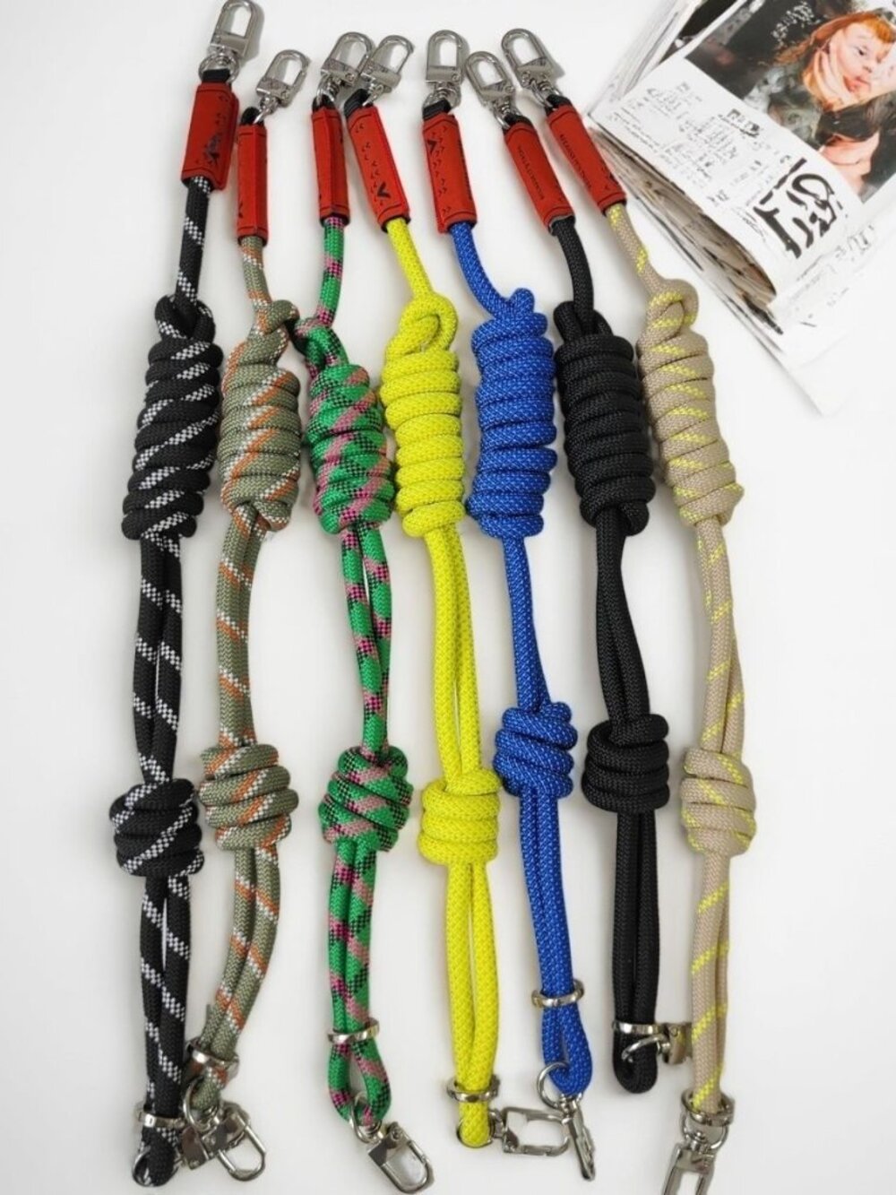Pre-owned Topologie Handwoven Short Shoulder Strap for Bag Phone